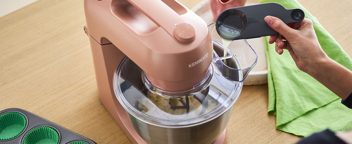 Кухонна машина KENWOOD kMix KMX750BK, компактний планетарний міксер, корал