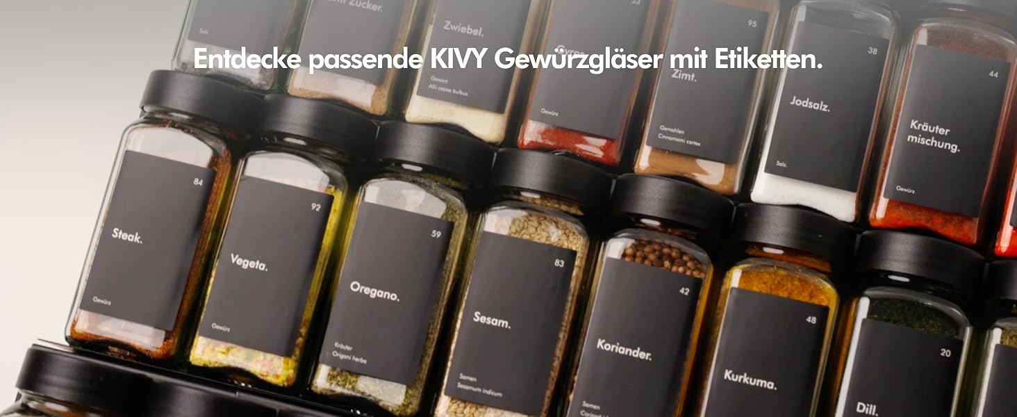 Банки для зберігання KIVY скляні з прозорою кришкою, 3 шт х 1.2л, герметичні, штабельовані