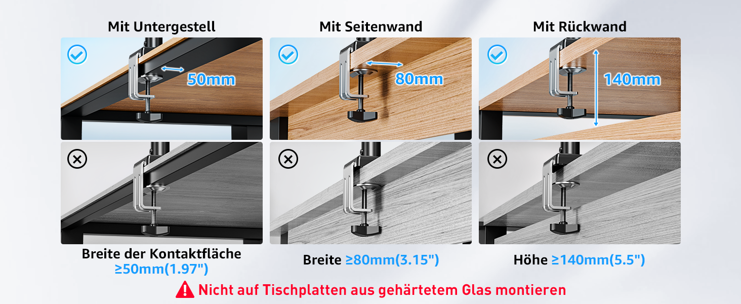 Кріплення для монітора MOUNTUP, 13-32 дюйми, 2-9 кг, VESA 75/100mm, газ-амортизатор, 360° оберт, регулювання висоти, нахил, EU8015B, Single arm