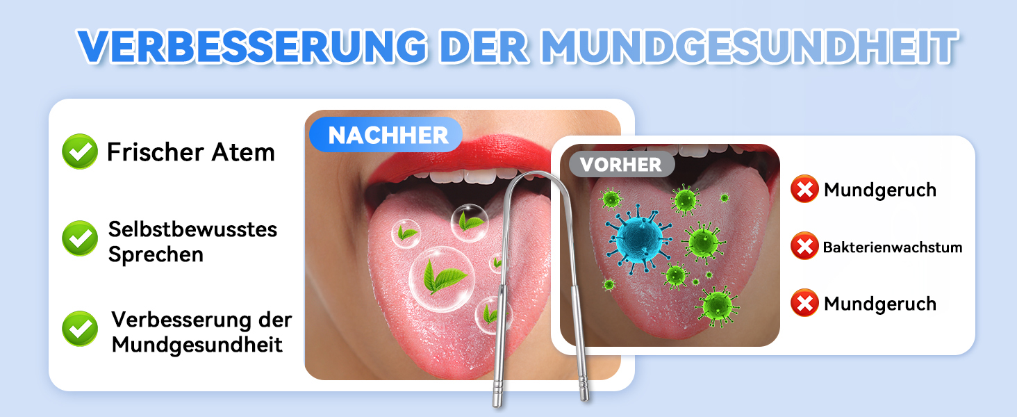 Електрична звукова зубна щітка JTF з очищувачем язика, 8 насадок, 5 режимів, функція пам'яті, таймер 2 хв, IPX7, швидка зарядка 3 год, для дорослих (блакитний) (фіолетовий + очищувач язика)