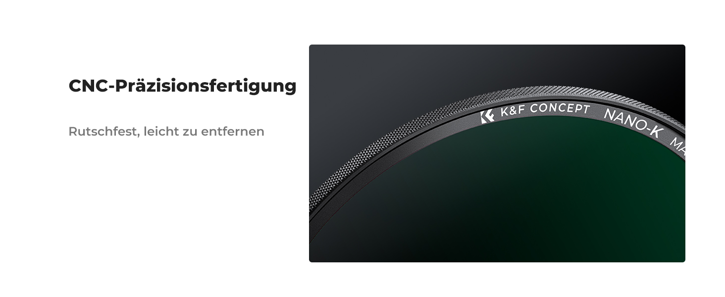 Фільтр UV K&F Concept 77mm для об'єктивів: захист від пилу, бруду та подряпин (магнітний)