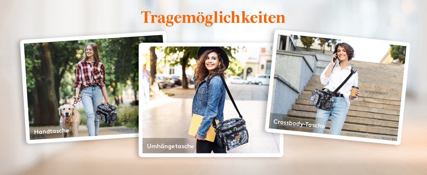 Термосумка LifeWit 9L для ланчу, 12 банок, з виставним ремінцем, для пікніка та роботи