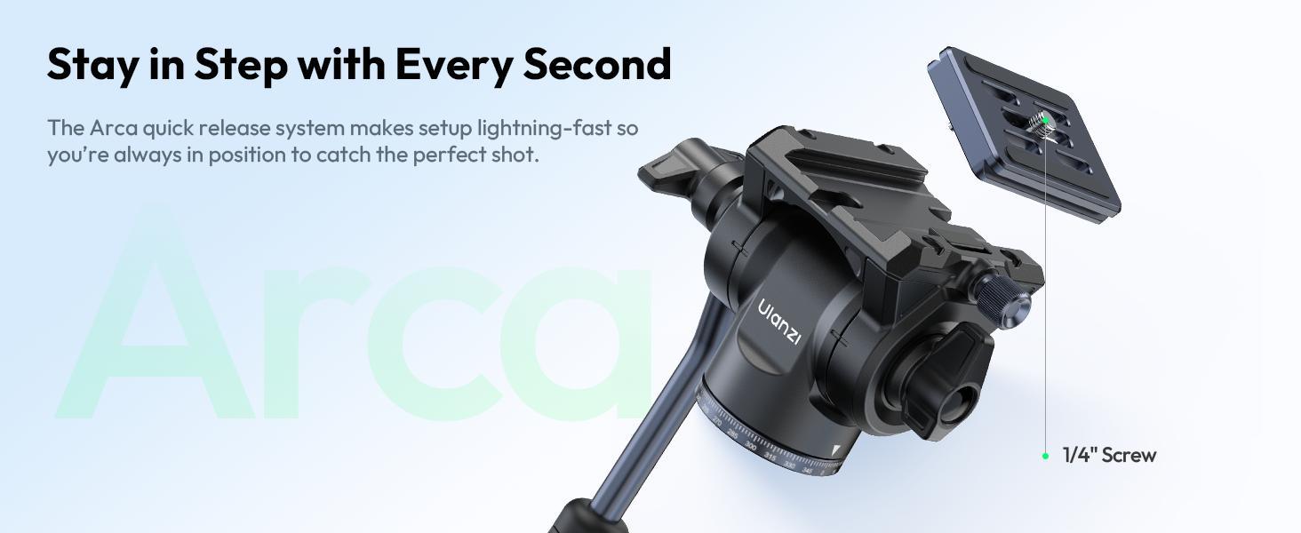 Штатив ULANZI Ombra II 156 см з кульковою головкою 360°, швидкознімною платформою та тримачем для телефону. Підходить для DSLR, Mirrorless камер, смартфонів. Вага 1,21 кг, вантажопідйомність 10 кг. Версія з ручкою на швидкознімній платформі чорного кольору.