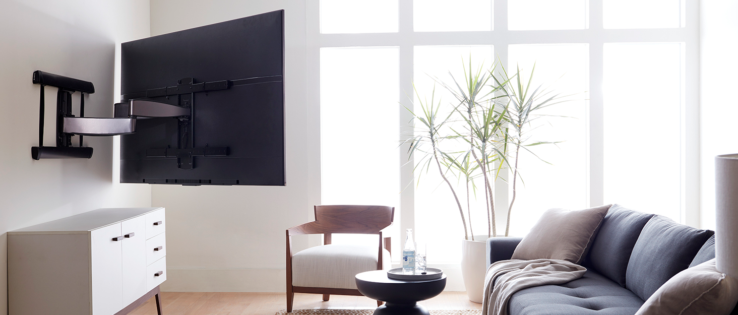 Регульована підставка для динаміків Sanus – висота від 71,1 см до 96,5 см – для сателітів та малих колонок (Bose, Harman Kardon, Polk, JBL, KEF, Klipsch, Sony)