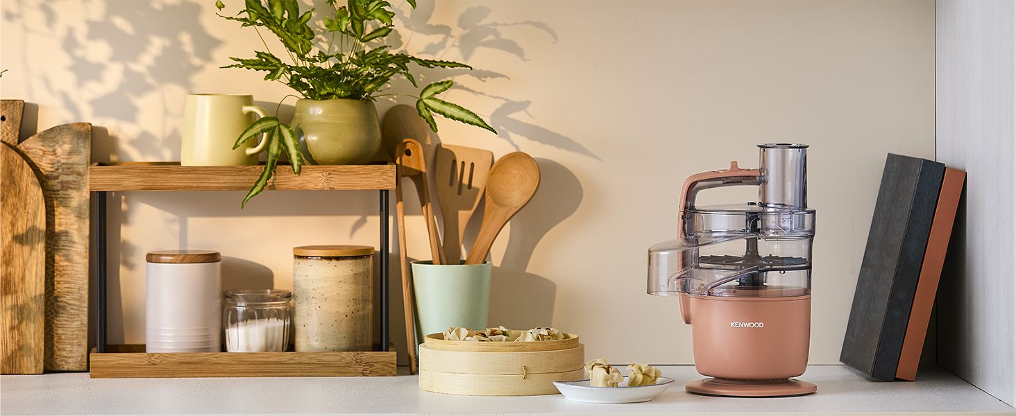 Кухонний комбайн Kenwood MultiPro Go FDP22.130GY, 650 Вт, 1.3 л, Компактний, Багатофункціональний, Синій