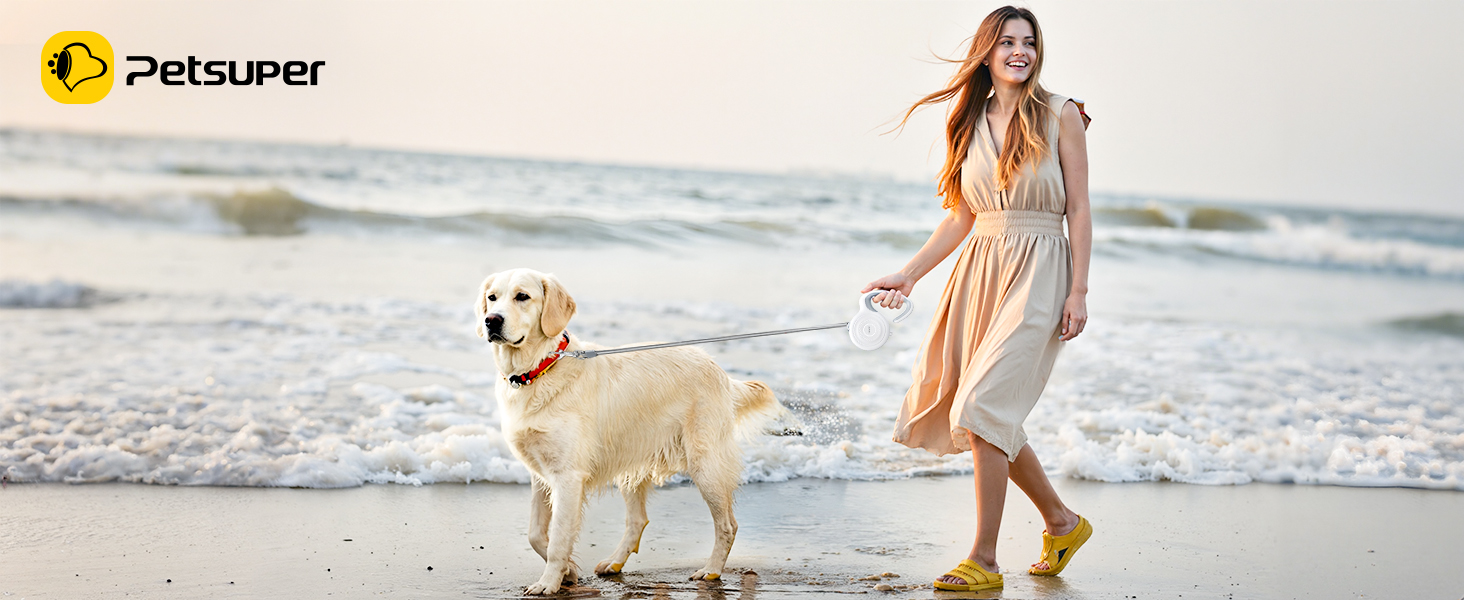 Рулетка для собак Active Brake 5м - міцна левка для середніх та великих собак до 60 кг