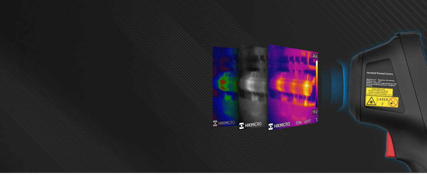Тепловізор HIKMICRO SuperIR 240x240 з лазерним покажчиком, -20°C до 550°C, 25 Hz, компактний