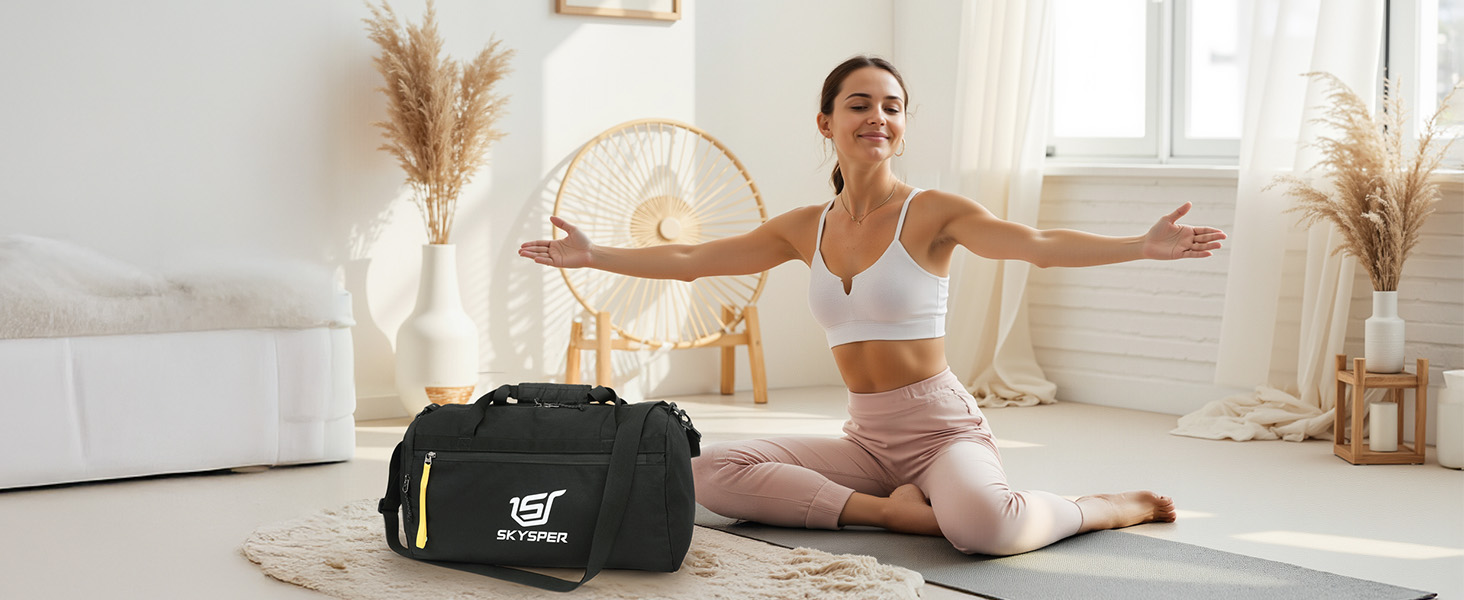 Дорожня спортивна сумка SKYSPER 30л для чоловіків і жінок, тренувальна, для подорожей, басейну, спортзалу