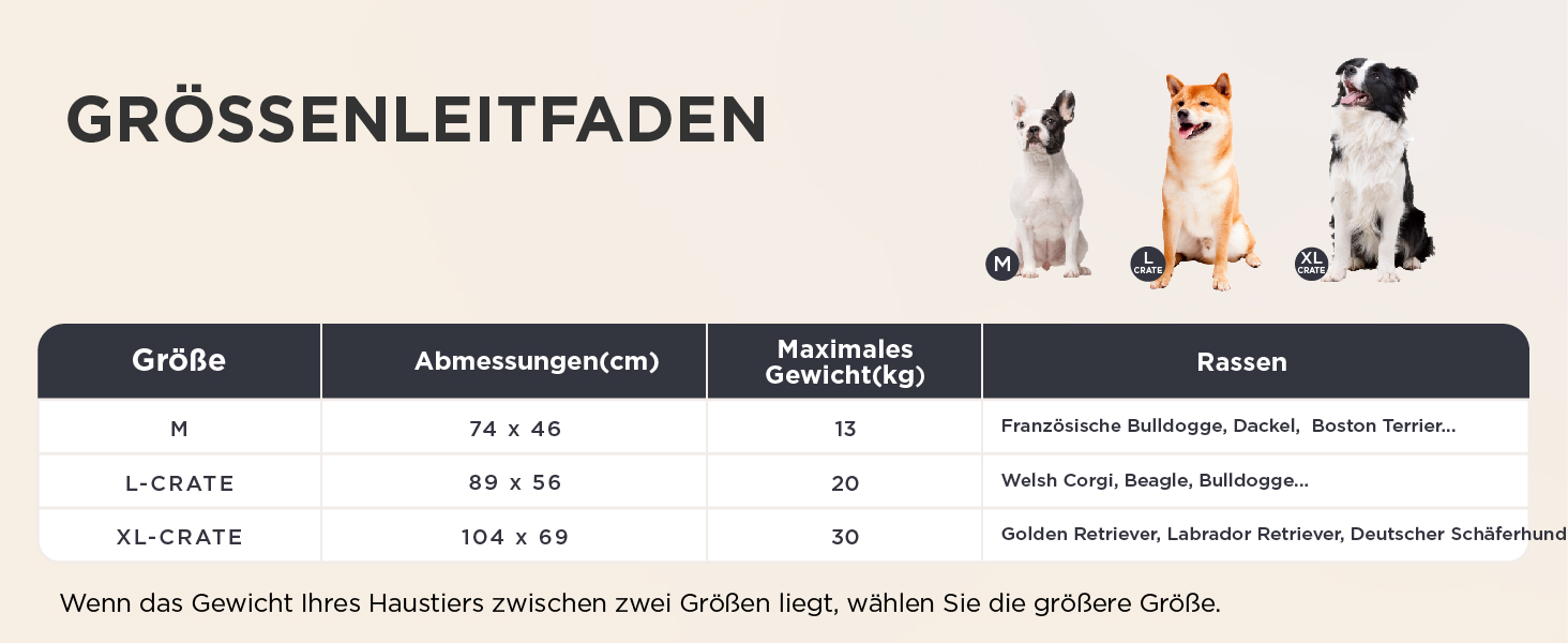 Крісло-ліжко для собак середніх порід BEDSURE - 89x56x7 см. Комфортне килим для собак з антиковзною основою та знімним, пральним чохлом. Матрац для собак з піною 