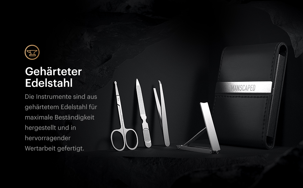 Набір Perfect Package 4.0 від MANSCAPED®: тример для тіла The Lawn Mower® 4.0, лосьйон та гель для душу, тонер для тіла, набір для догляду за нігтями, сумка та 3 підставки для гоління