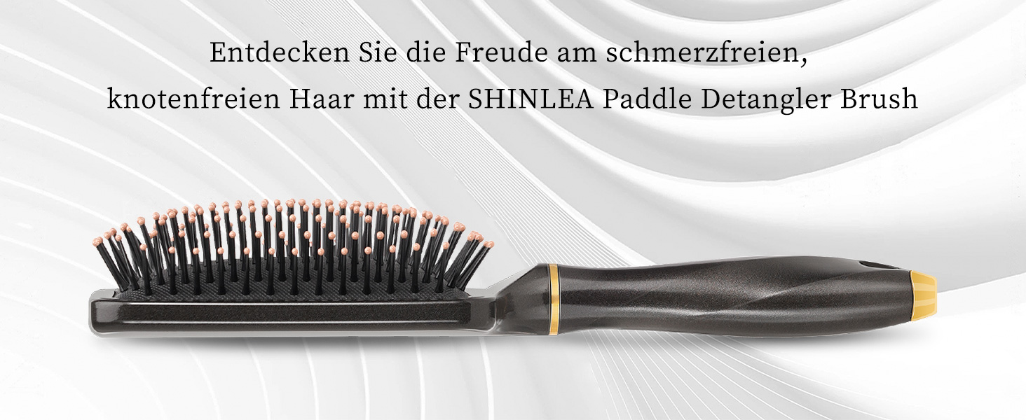 Щітка для розчісування волосся SHINLEA без заплутування, набір гребінців для густого волосся, масажна щітка для шкіри голови, зменшує заплутування