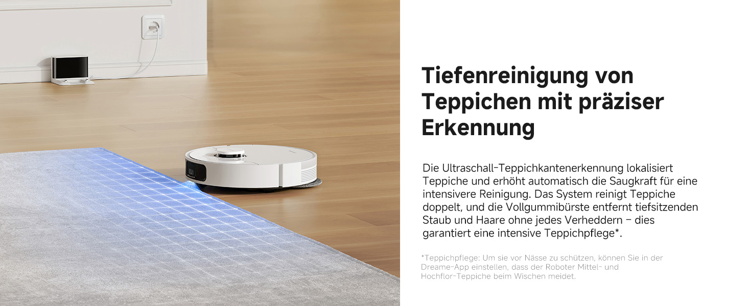 Робот-пилосос Dreame L10s Pro Gen3: потужність 13000 Pa, DuoBrush для шерсті тварин, суха та волога прибирання, LDS-навігація, 5200 mAh