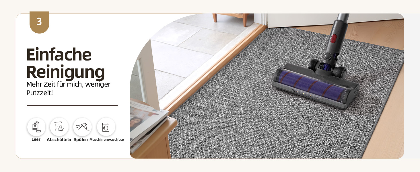 Тонкий килимок для входу COLOR&GEOMETRY: протиковзний грязезахисний килим у передпокій для дому