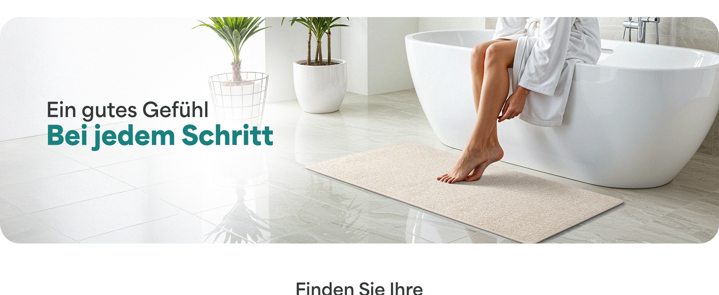 Гігроскопічний килимок для ванної кімнати Beige, протиковзкий та придатний для прання, 40x60 см, бежевий