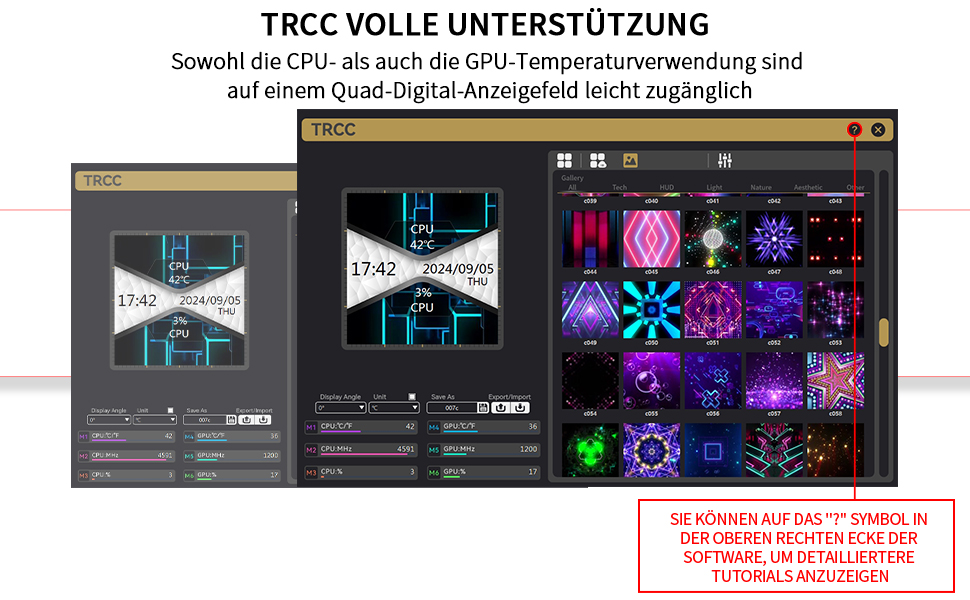 Thermalright Phantom Spirit 120 Vision - Кулер для CPU з 7 heatpipes та IPS-дисплеєм, для AM5/AM4, Intel lga1851/1700/1150/1151/1200