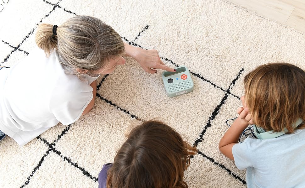 MERLIN навушники, мигдалево-зелений колір