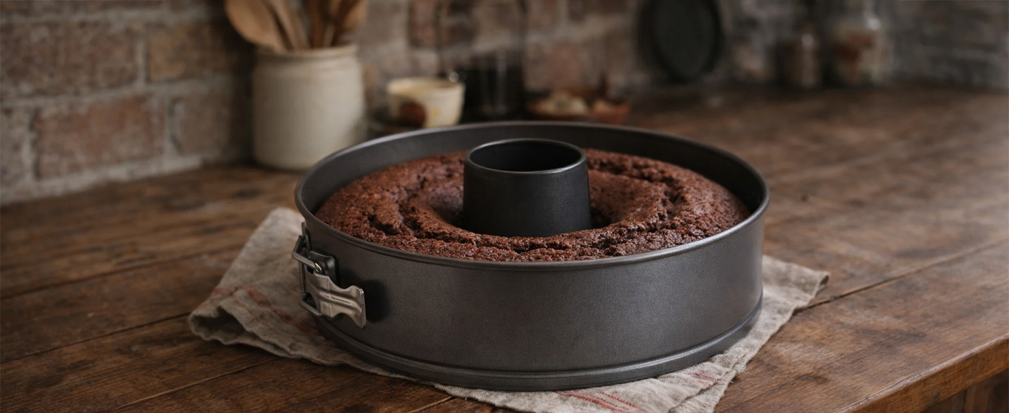 Форма для випічки GF Cake Kranz 2 в 1 з антипригарним покриттям, Ø 26 см - для бісквітів, кексів, тортів