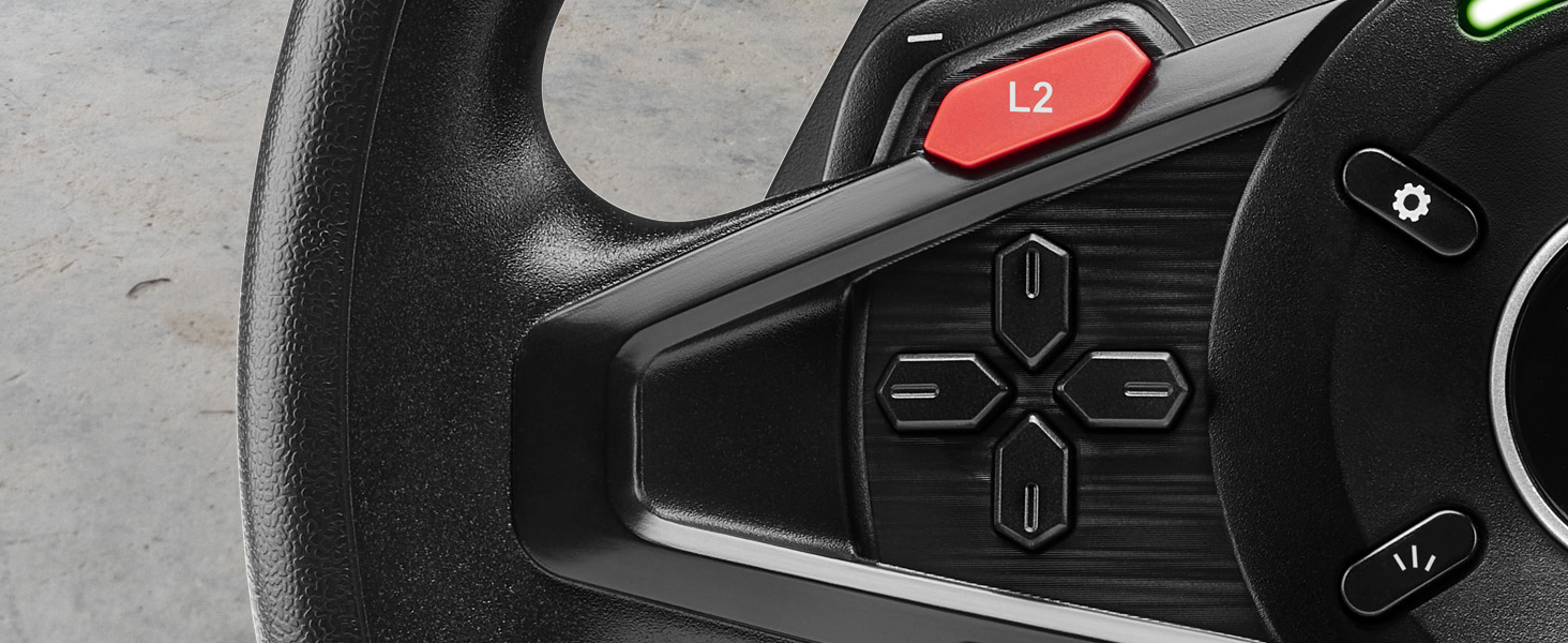 Рульове колесо Thrustmaster T128 з Force Feedback та магнітними педалями, сумісне з PlayStation 5, PlayStation 4 та PC