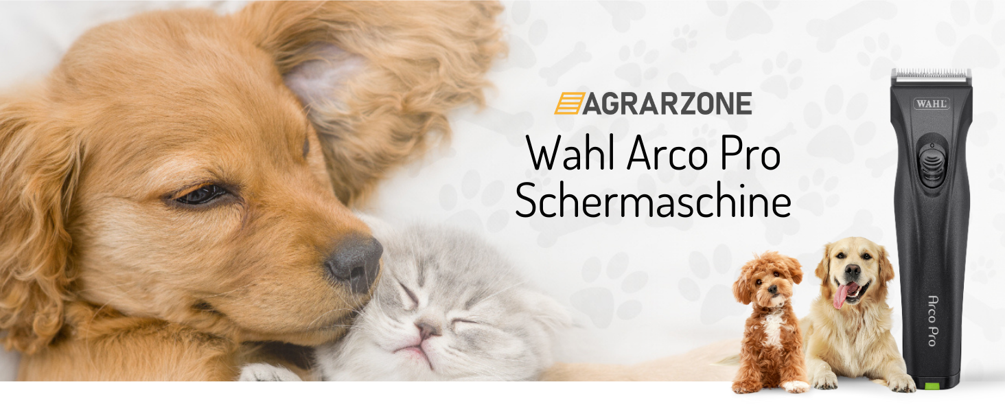 Професійна собача машинка Moser Arco Pro Agrarzone Edition: 2 акумулятори, набір гребенів, триммер для собак, котів та догляду за тваринами