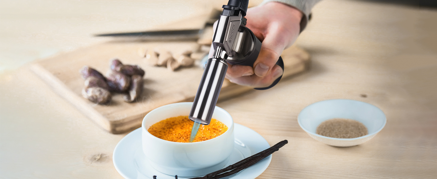 Професійний газовий пальник Sondiko SW-801 Pro для паяння та зварювання, з регулюванням полум'я та вітростійкістю (без бутану)