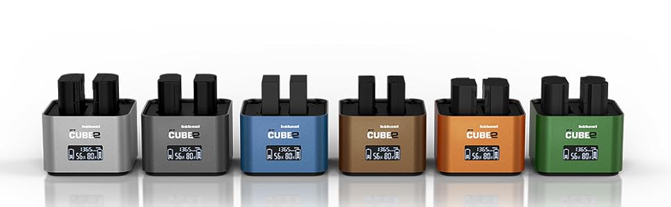 Зарядний пристрій Hähnel ProCube 2 для камер Fujifilm - зарядка NP-W126S, NP-W235 з USB та AA-слотами - EU/UK/USA