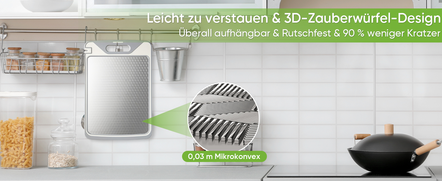 Ніжне дерев'яне обробне дошка з нержавіючої сталі, двостороннє, з силіконовим краєм, для кухні, з жолобками для соку, антипригарне, для захисту ножів