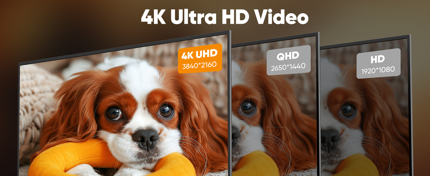 HDMI кабель SNOWKIDS 4K 2 метри: Nylon, Ethernet, Audio, Золочені коннектори, сумісний з HDTV, Laptop, Blu-ray, Soundbar, Monitor, PS-5, X-box