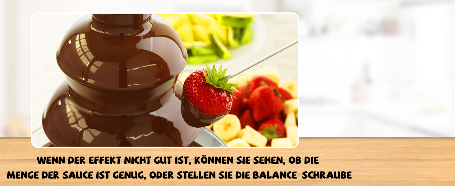 Електричний шоколадний фонтан Huanyu 4-рівневий, великий набір для фондю з шоколадом, для вечірок, весіль та днів народжень