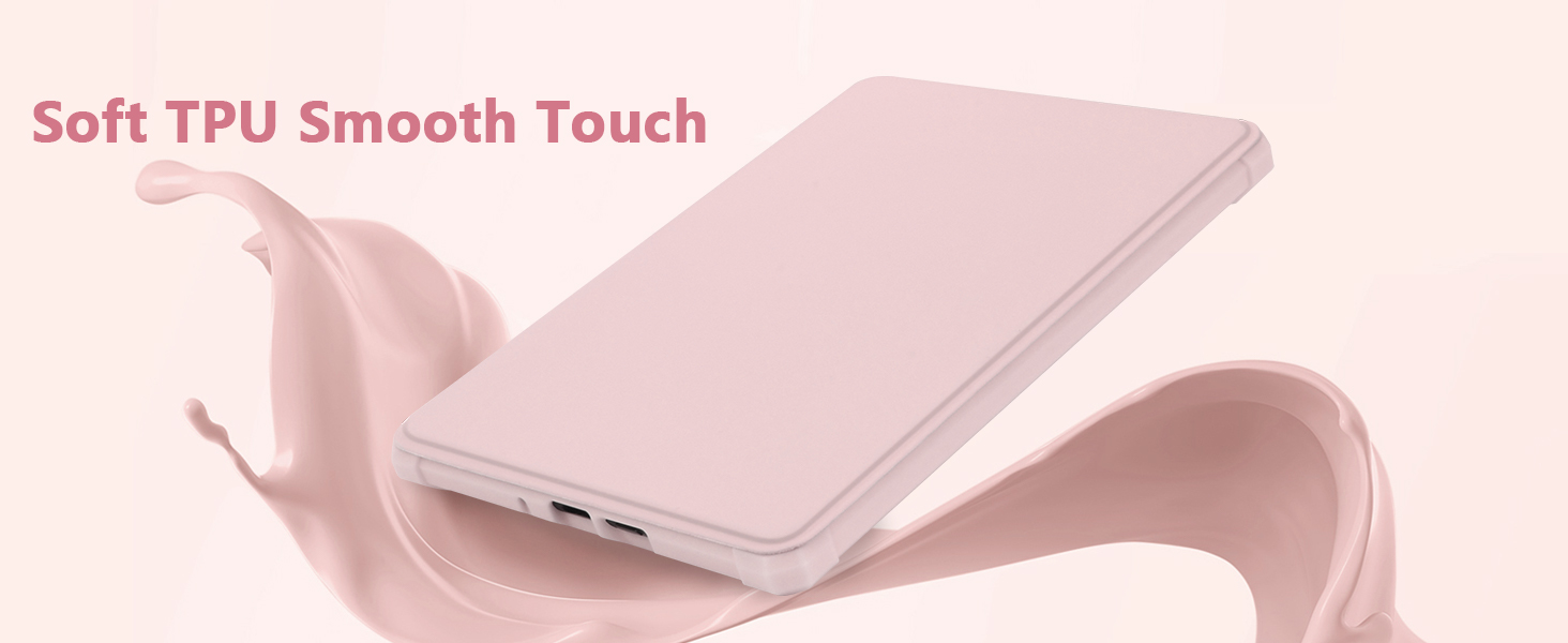 Чохол для Kindle (11-ге покоління) 2024/2022, автоматичне вмикання/вимикання, рожевий