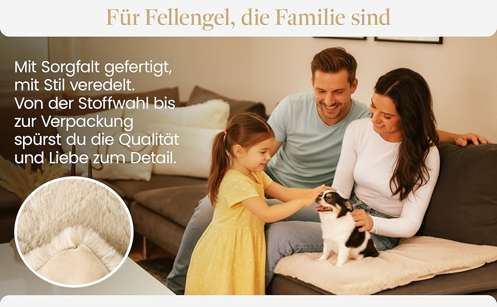 М'яка ковдра для собак та котів, 100x70 см, кашемір бежевий