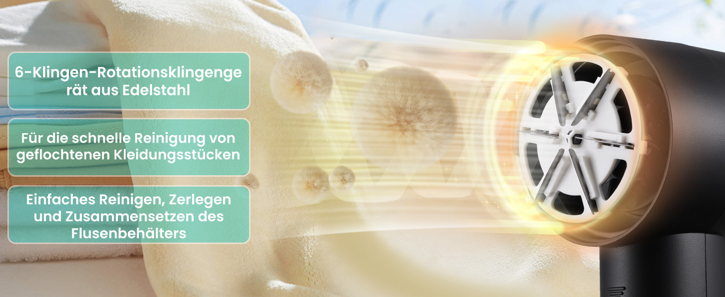 Електричний видалення ворсу Kssvzz: бездротовий зрізувач ворсу для одягу, 3 швидкості, LED-дисплей, USB-зарядка, 2 змінні леза