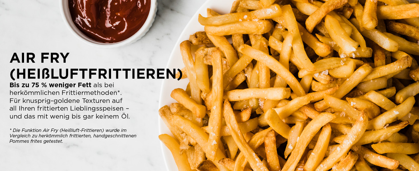 Фритюрниця повітряна Ninja Foodi Dual Zone AF200EU, 7.6 л, 2 відсіки, 4-в-1, без олії, з антипригарним покриттям