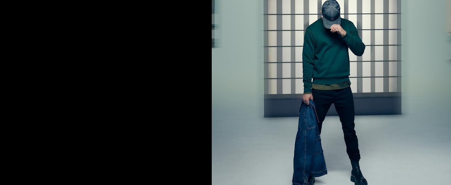 Джинси чоловічі G-Star 3301 Slim - вузькі, класичний синій колір