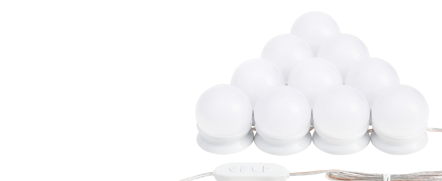 Туалетний столик Juskys Zoey з LED підсвіткою, дзеркалом, шухлядою, 3 відділеннями та шафкою, 90x38x137 см, білий, дерев'яний косметичний стіл
