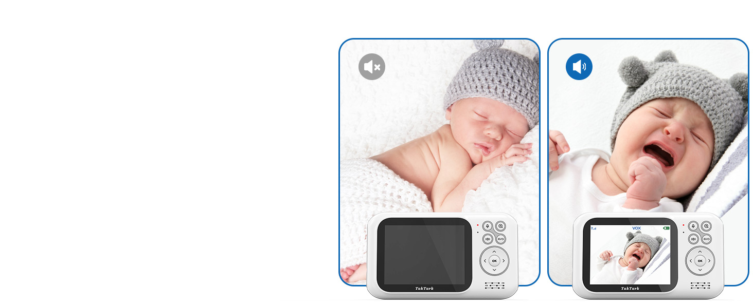 Відеоняня TakTark з камерою, 3.2