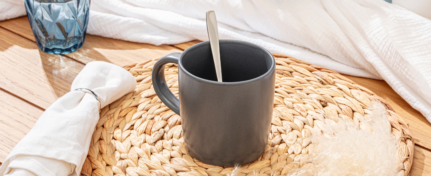 Набір посуду SÄNGER Leeds (12 предметів): тарілки для 4 осіб, супові миски, сервіз кольоровий, стійкий до подряпин | VALUE COLLECTION