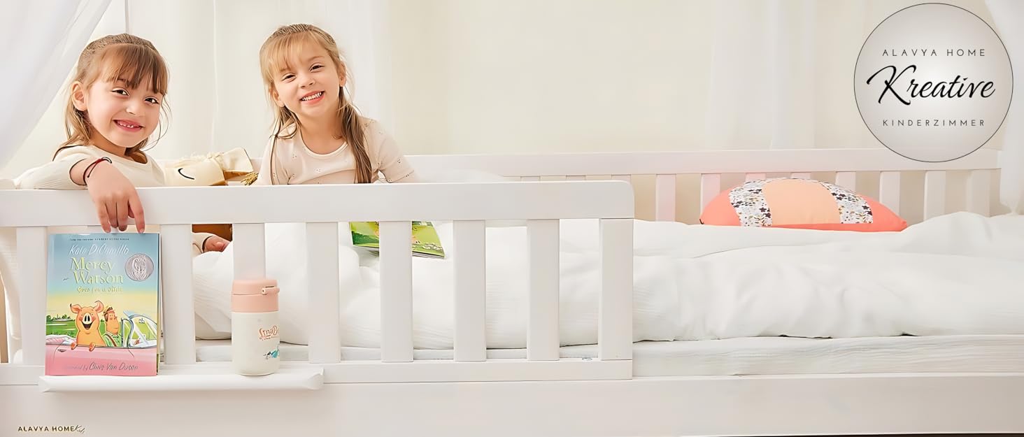 Балдахін для дитячого ліжечка ALAVYA HOME, рожевий, 100% органічна бавовна, GOTS, з тримачем, москітна сітка, 150x240 см