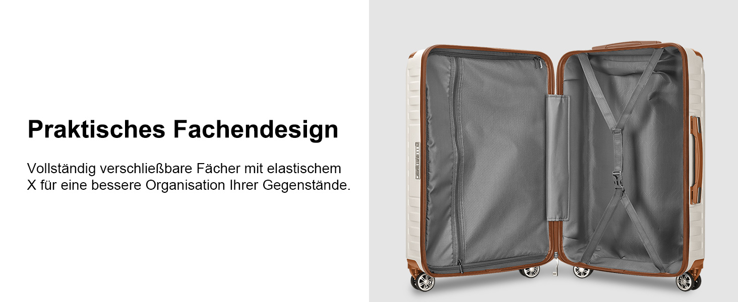 Набір валіз Melalenia 7шт з жорстким корпусом, легкий, з 4 колесами та TSA-замком. Включає косметичку, сумку для подорожей та кулькову сумку (Білий).