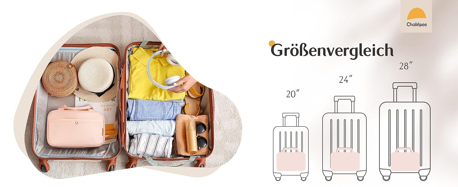 Жіноча косметичка для подорожей з петлею для підвішування – водонепроникна косметичка з прозорим вікном, легка сумочка для туалетних аксесуарів, макіяжу, шампуню, рожева, середній розмір (26x17x9 см)