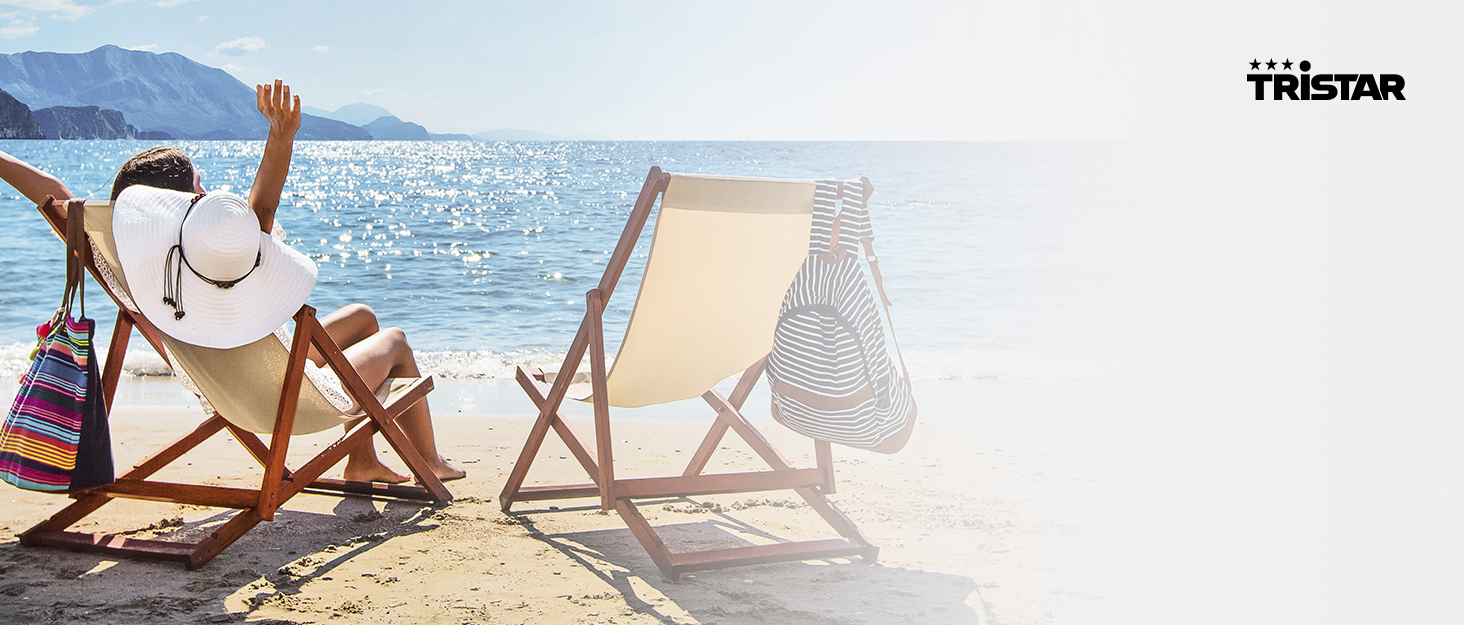 Турбо-вентилятор Tristar VE-5864: 3 швидкості, таймер, кут розхитування 80°, білий