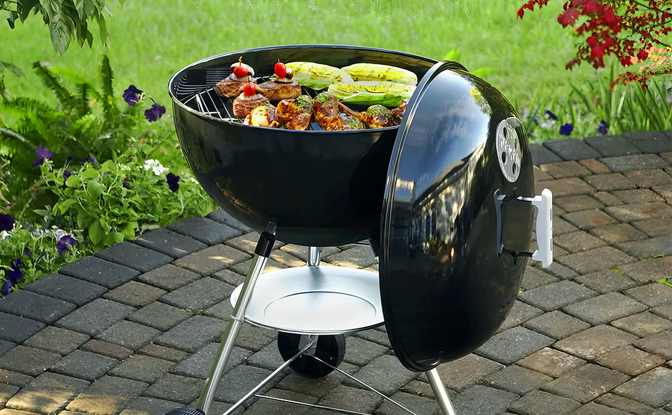 Решітка для гриля Weber діаметром 47 см Denmay (сумісна з Weber One-Touch, Bar-B-Kettle, Smokey Mountain Cooker)