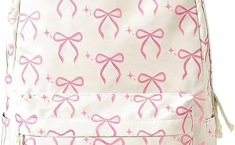 Жіночий рюкзак для ноутбука, шкільний рюкзак, легкий та стильний (рожевий)