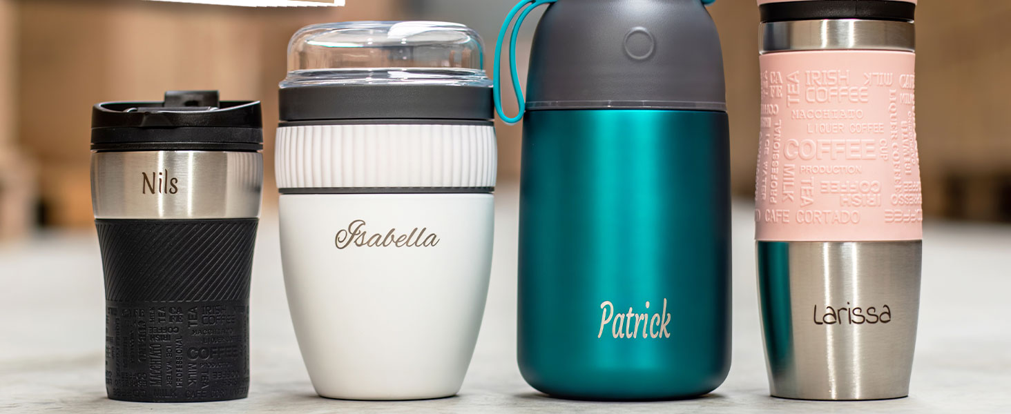 Термокружка Milu 370 мл, 450 мл: сталева, подвійні стінки, для кави з собою, не протікає, автокружка, термокружка, travel mug (сірий)