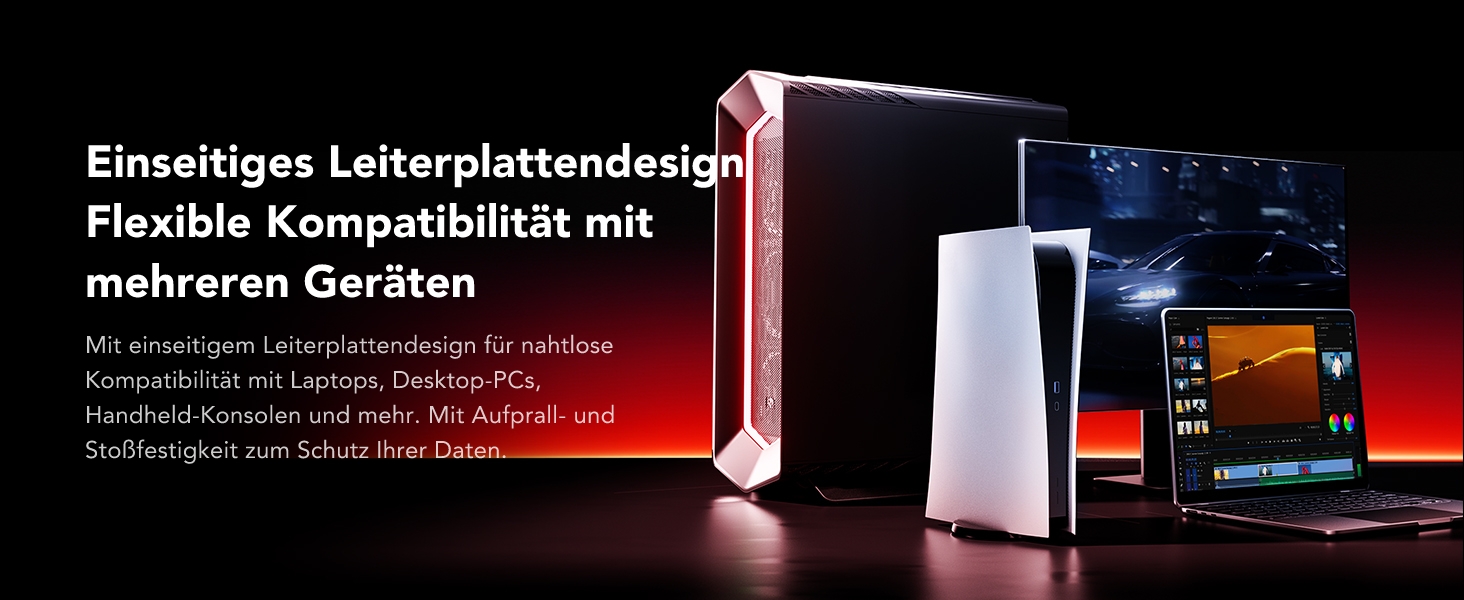 Lexar ARES PRO 1TB Gen5 NVMe M.2 SSD: PCIe 5.0, 14000 МБ/с для ПК, ноутбуків, PS5