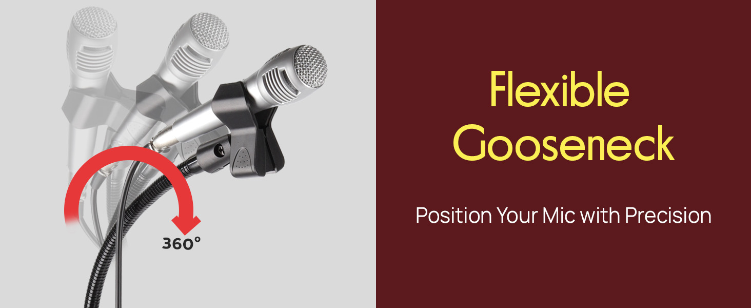 Мікрофонний стійка Pyle з регульованою висотою 85-153 см, універсальна, з міцною основою