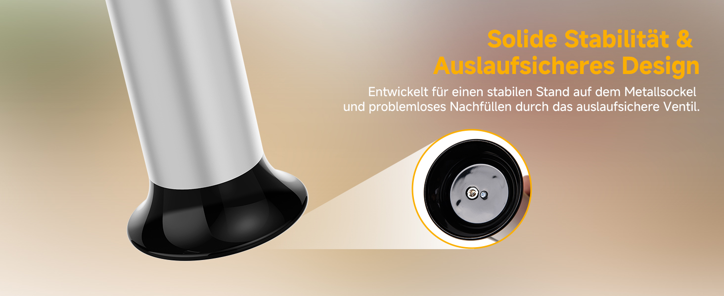 Кулінарний пальник Ankway для карамелізації та фламбування, газовий пальник для крем-брюле з замком безпеки, регульований, чорний (без бутану)