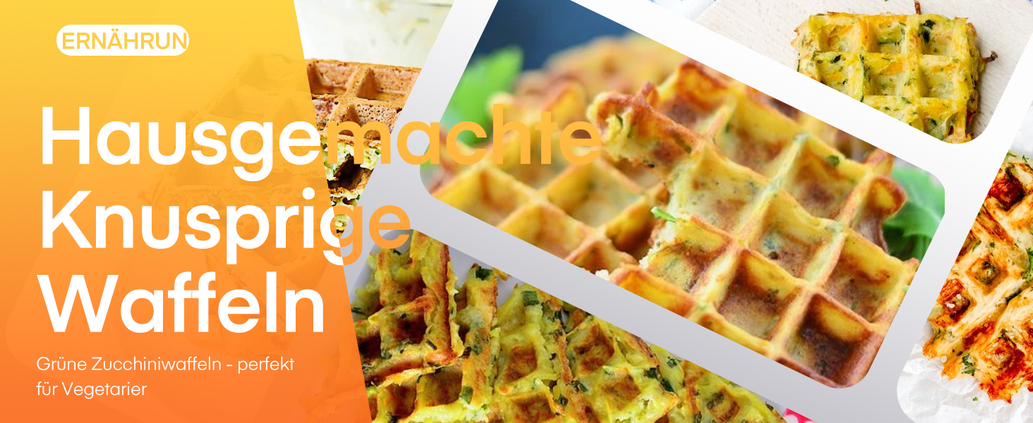 Електричний вафельниця FOHERE 2 шт. | 1200 Вт | Вафельниця, гриль для сендвічів, тостер | Антипригарне покриття