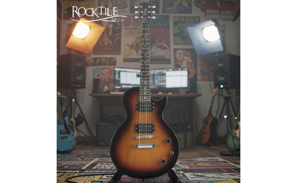Rocktile L-100 SB Стартовий набір електрогітари Sunburst, Rocktile