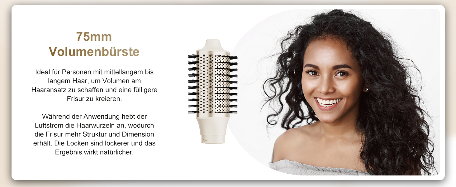 7MAGIC Airstyler 6-в-1: стайлер, плойка, фен, іонізація, для волосся, професійний, для особливих випадків, золото