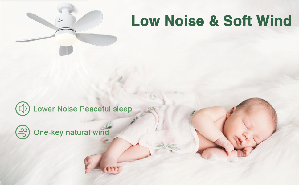 Стеляний вентилятор з підсвіткою, 53 см, з пультом дистанційного керування та таймером, 4 швидкості, регулювання температури кольору 3000K-6500K